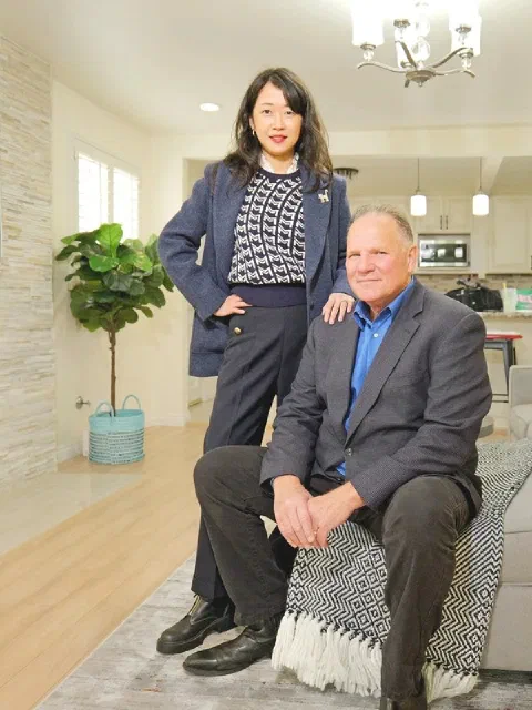 Sherry Lin and Vance Weisbruch